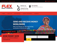 Tablet Screenshot of flex-money.com